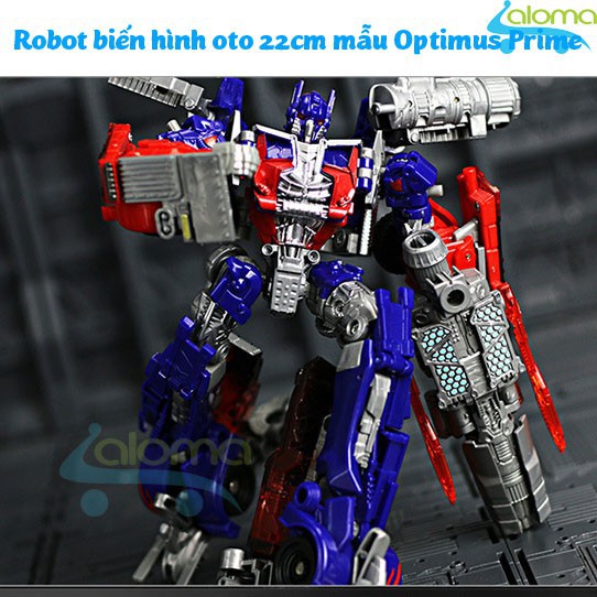 { Xả Kho Cắt Lỗ }  Robot biến hình ôtô Transformer cao 20cm mẫu Optimus Prime