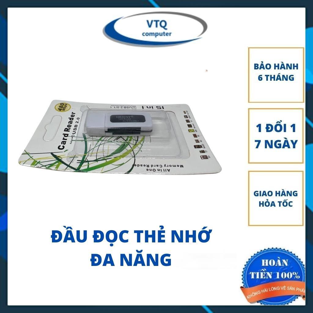 Đầu đọc thẻ nhớ Micro USB 2.0.Đầu Đọc Thẻ Nhớ 4 Trong 1 Đa Năng Cho Thẻ Nhớ MS-Pro TF Micro SD