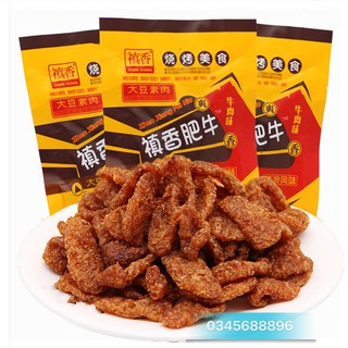 Mix 3 vị bò chay tẩm cay, nướng bbq và ngũ vị