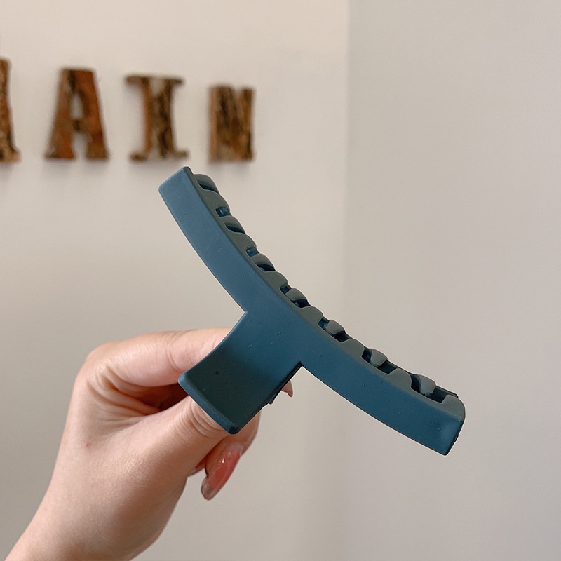 Kẹp Tóc Hình Cá Mập Cỡ Vừa Thời Trang Thu Đông Hàn Quốc Cho Nữ