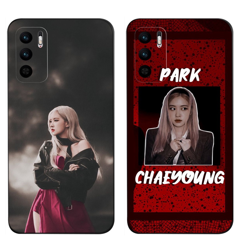 Ốp Điện Thoại Silicon Mềm Hình Blackpink Rose Cho Samsung Galaxy S22 Plus Note 20 Ultra 10 9 8 Plus Lite RR80