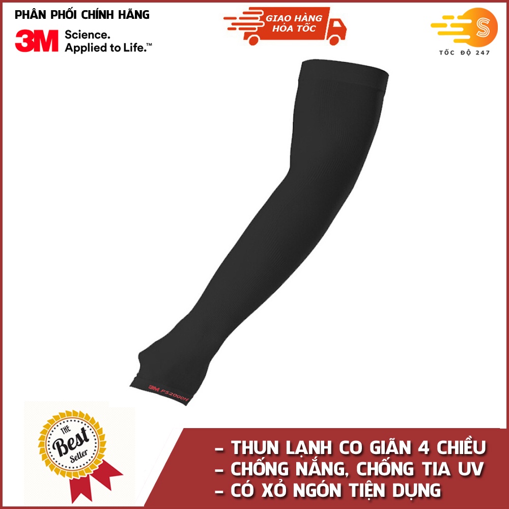 Ống tay xỏ ngón thun lạnh co giãn 4 chiều chống nắng và tia UV 3M PS2000H