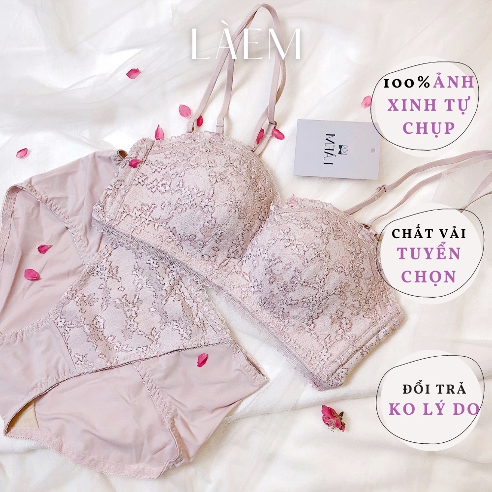Set Nội Y Cao Cấp Mặc Được Nhiều Kiểu (quây, đan dây) WENDY by LÀEM Chất Cực Đẹp