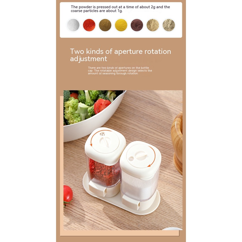 Hộp Đựng Gia Vị Thiết Kế Mới Tiện Lợi Dễ Sử Dụng Cho Nhà Bếp