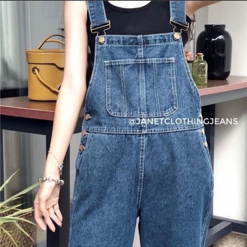 Yếm quần jeans dài mã 1816