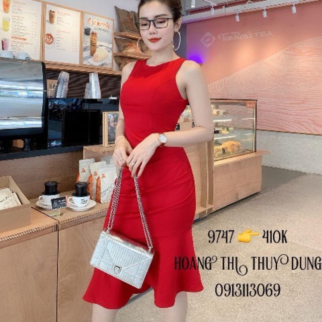 Đầm body đuôi cá