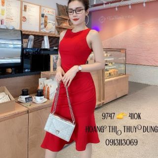 Đầm body đuôi cá