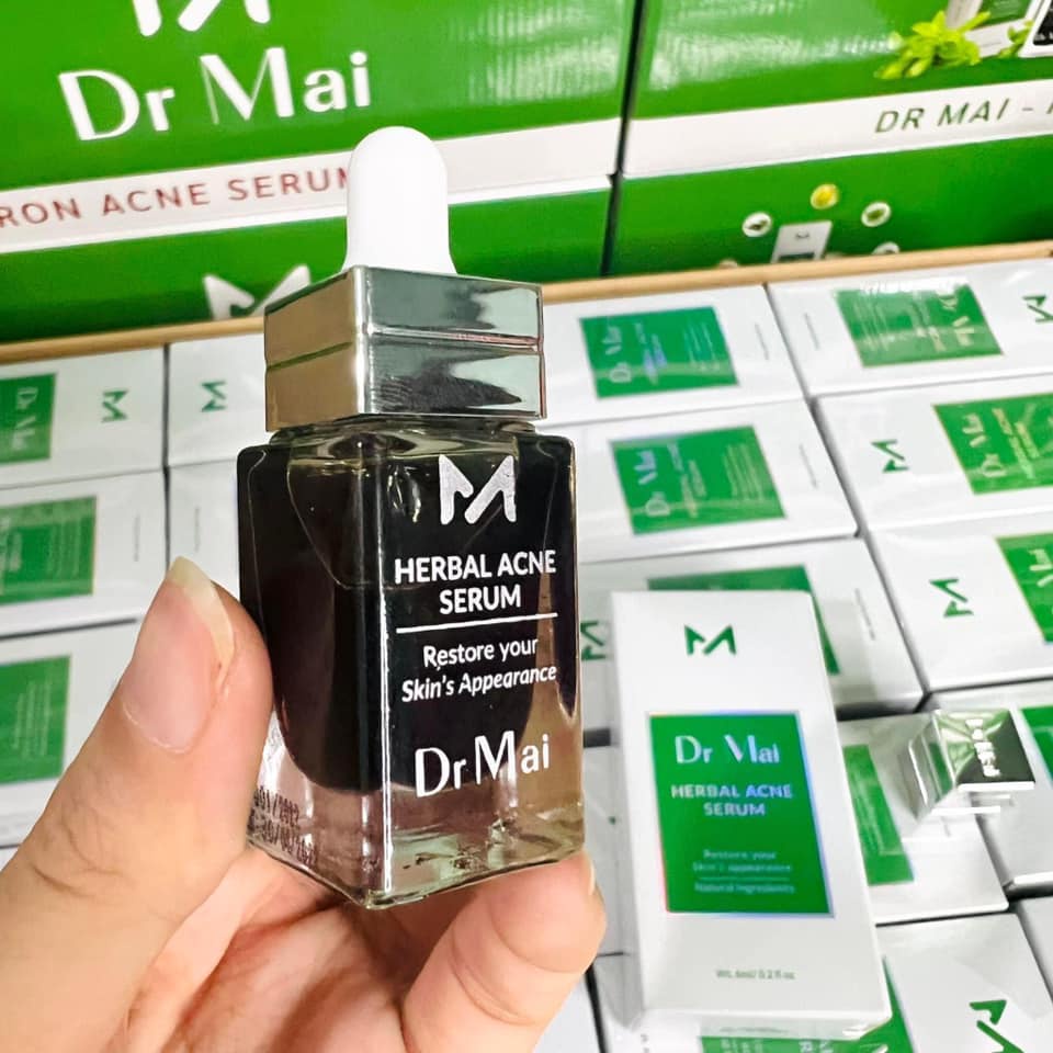 COMBO SỮA RỬA MẶT DR MAI SERUM MIX SERUM NGUYÊN CHẤT CHÍNH HÃNG
