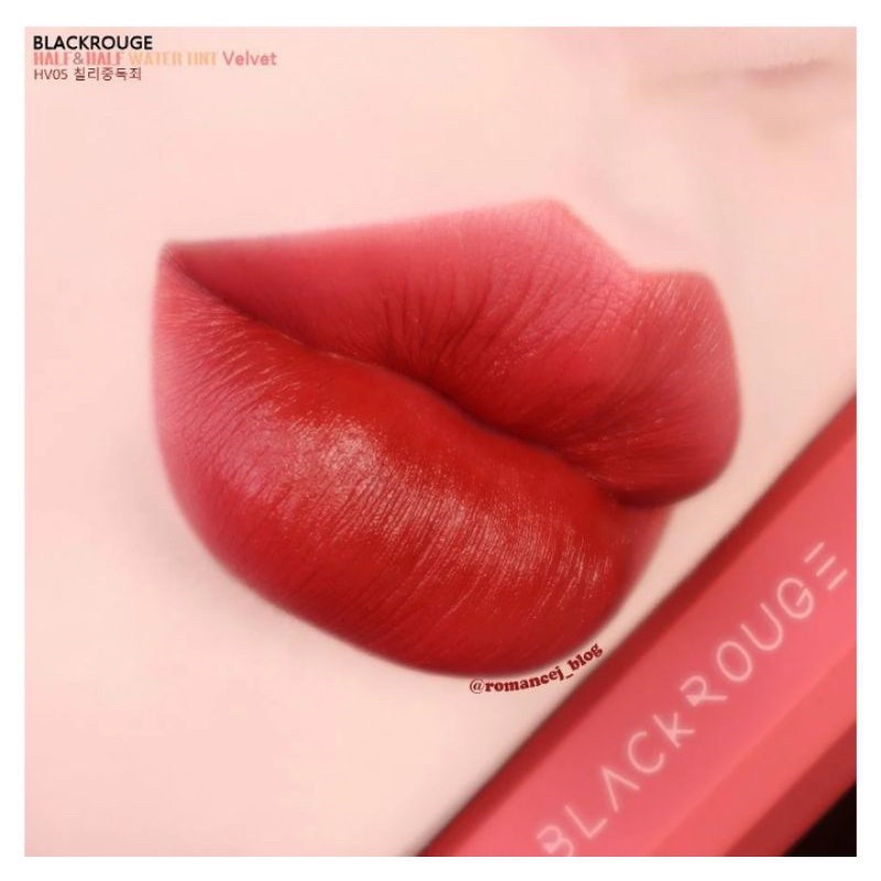 Son kem lì Black Rouge Half N Half màu HV05 đỏ gạch đậm