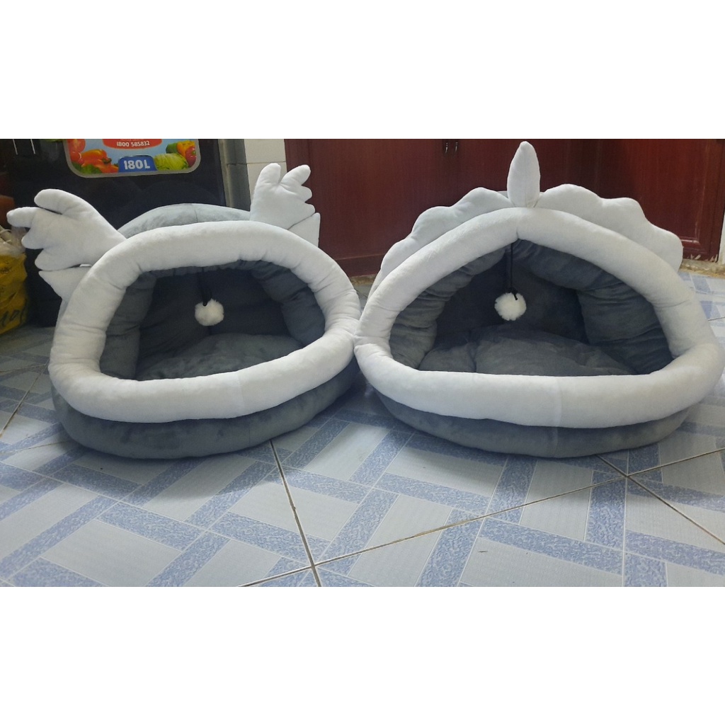 nhà lồng cho chó mèo thu đông ấm áp size 8kg