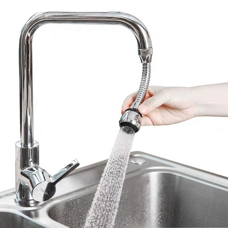 Ống nối/ đầu vòi nước 2 chế độ chống văng tiện dụng cho nhà bếp/ nhà tắm