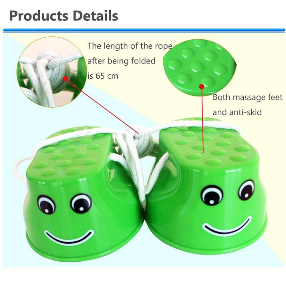 1 Cặp Đồ Chơi Luyện Tập Giữ Thăng Bằng Hình Mặt Cười Bằng Nhựa