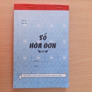 Hoá đơn bán lẻ 3 liên 13*19