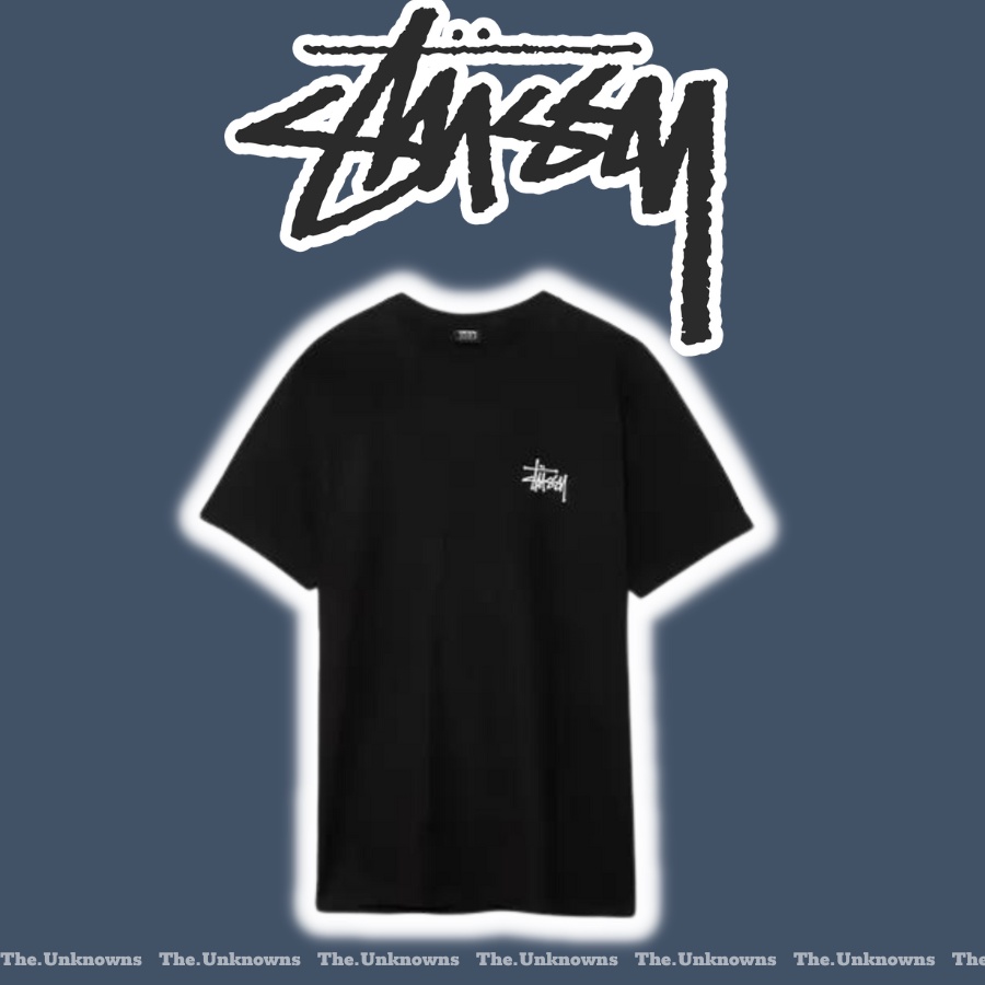 ⚡️[ HIGH QUALITY]  -Áo Tee Stussy Basic Logo cao cấp full túi tag,áo thun stussy