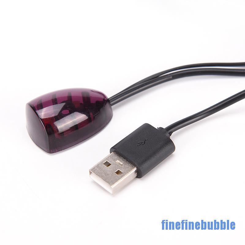 Đầu Nối Dài Usb Điều Khiển Từ Xa Hồng Ngoại Ir 0715 5v Màu Đen