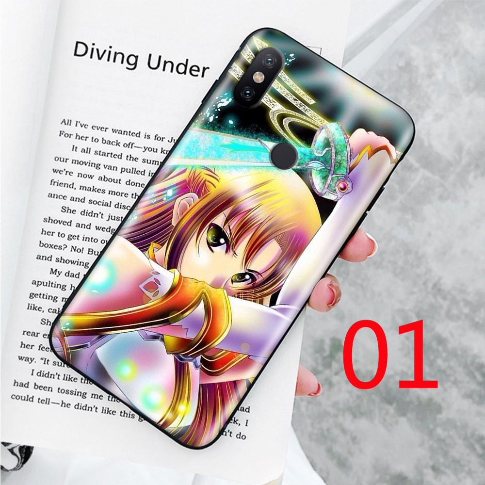 Ốp Lưng Mềm In Hình Sword Art Online Cho Xiaomi Mi A1 A2 A3 Lite 5x 6x Note 10 Pro