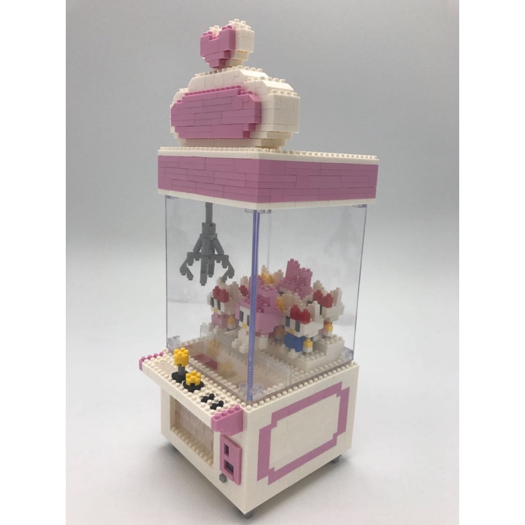 Bộ Đồ Chơi Lắp Ráp Máy Móc Kẹp 7809 Màu Hồng Cho Bé