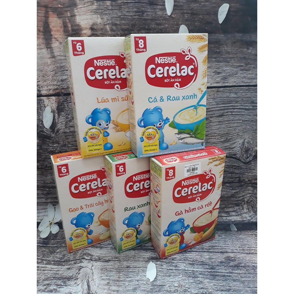 Bột ăn dặm Nestle cerelac