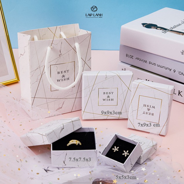 Hộp Quà Tặng Nhiều Size, Hộp Đựng Trang Sức - Lấp Lánh Store - LL111007