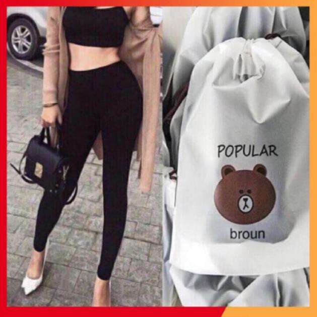 [GIÁ SỐC] Quần Legging Gấu Brown Siêu Đáng Yêu