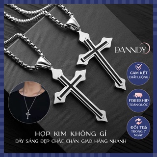 Dây Chuyền Thánh Giá. Mặt Dây Chuyền Thánh Giá Chữ Thập. Vòng Cổ Thánh Giá Nam Nữ Thép Titan Không Gỉ