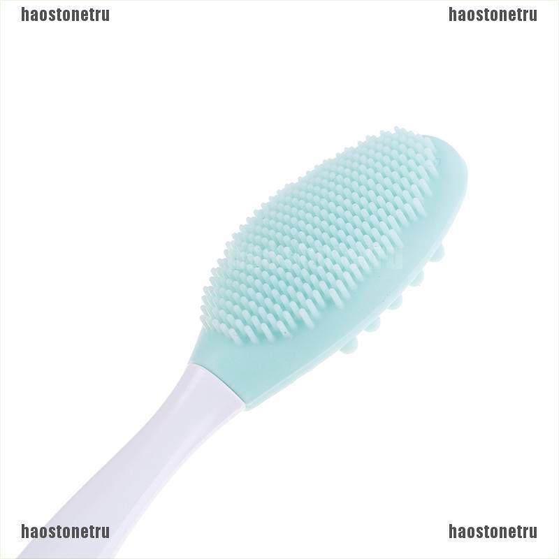Cọ silicone làm sạch mụn đầu đen ở mũi kích thước nhỏ gọn