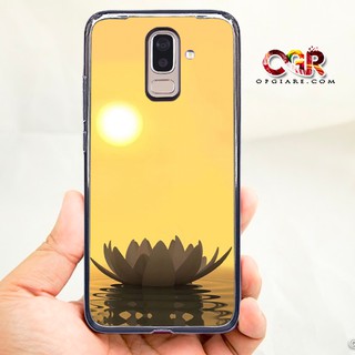 Ốp lưng Samsung J8 dẻo mịn hoạ tiết chữ Thư Pháp ý nghĩa