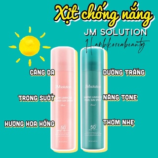 Xịt Chống Nắng JM Solution