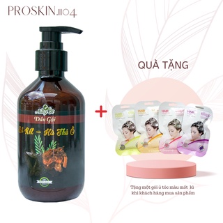 Dầu gội bồ kết - hà thủ ô nàng ơi giảm rụng tóc, sạch gàu và nấm ngứa 100% thiên nhiên 300ml