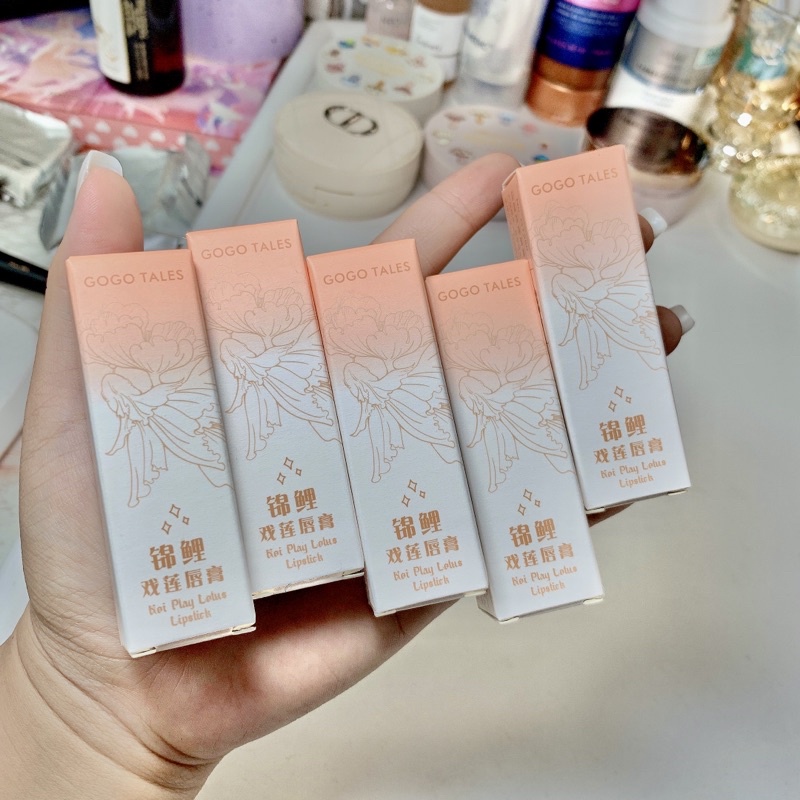 🍑Son thỏi nhiều dưỡng màu đẹp GOGOTALES KOI PLAY LOTUS | BigBuy360 - bigbuy360.vn