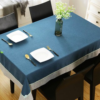 KHĂN TRẢI BÀN MIX LAN DECOR TB406 XANH COBAN