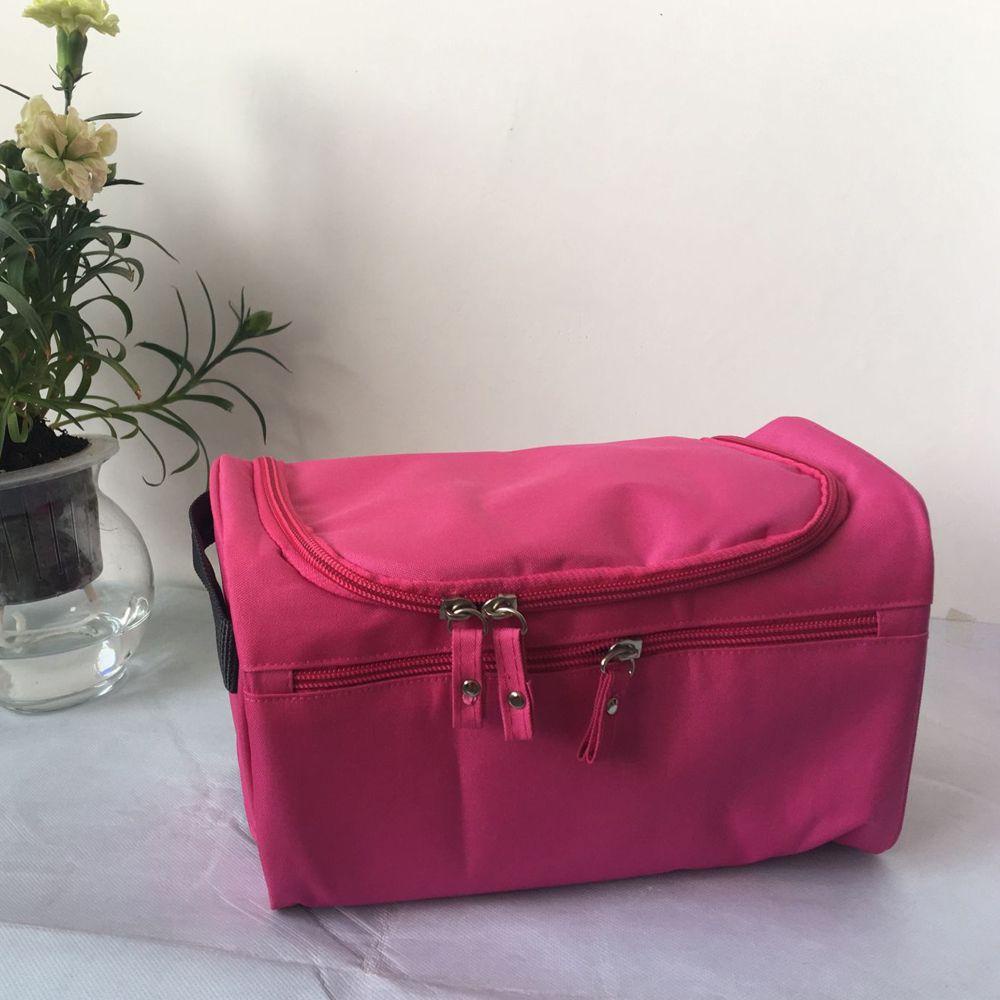 Túi Đựng Mỹ Phẩm Chống Thấm Nước Màu Trơn Thời Trang Đơn Giản