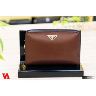 Ví Clutch cầm tay nam khóa số đẳng cấp 665704 - Đen, Nâu