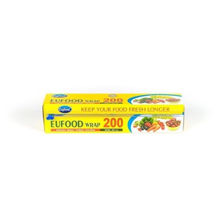 Màng bọc thực phẩm EUFOOD wrap 200 made in Thailand dai, bám dính tốt