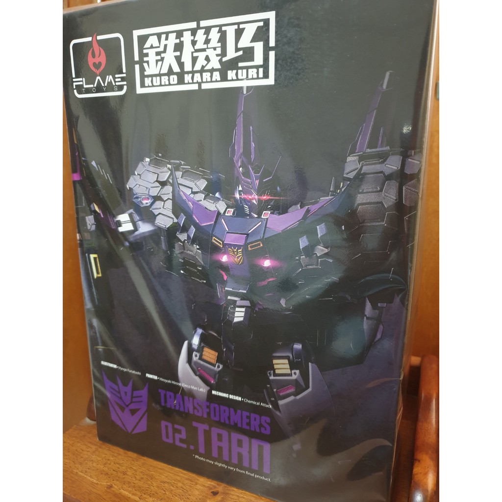 Mô Hình robot nonstran không chuyển đổi TRANSFORMERS FLAMETOY KURO KARA KURI 02 TARN