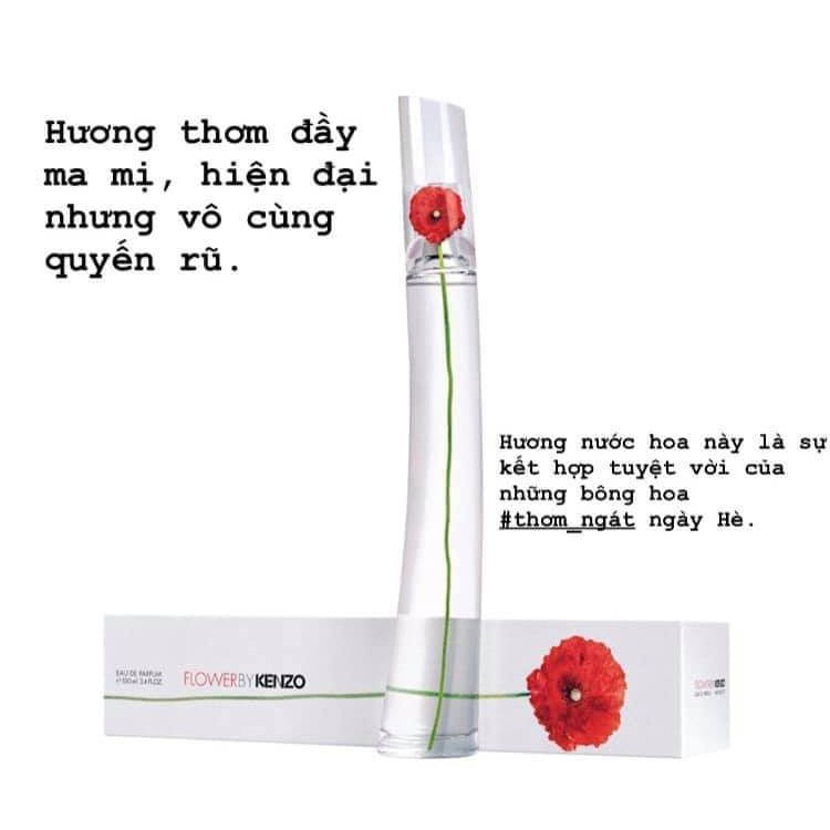 (Mini fullbox) Nước hoa mini Flower by Kenzo Eau De Parfum EDP 4mL | BigBuy360 - bigbuy360.vn