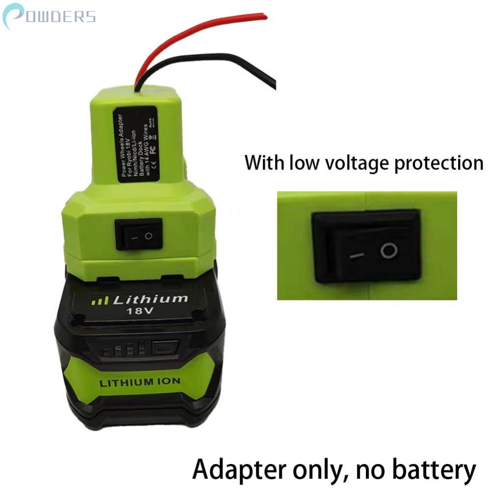 Đầu Nối Chuyển Đổi Nguồn Pin Ryobi One 18V Li-Ion DIY