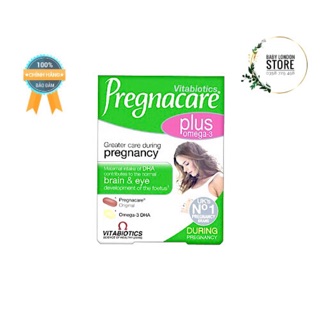 Vitamin bầu Pregnacare Omega 3 Plus bổ sung vitamin và omega 3 cho mẹ bầu hộp 56 viên