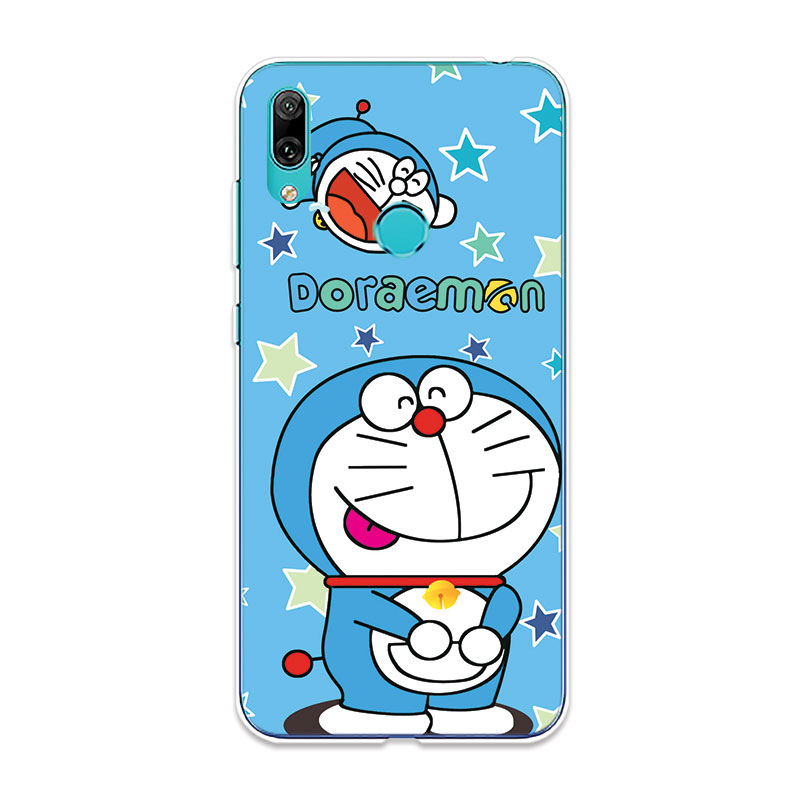 Ốp Lưng Huawei Y7 Prime 2017 Pro 2018 2019 TPU mềm Case Doraemon