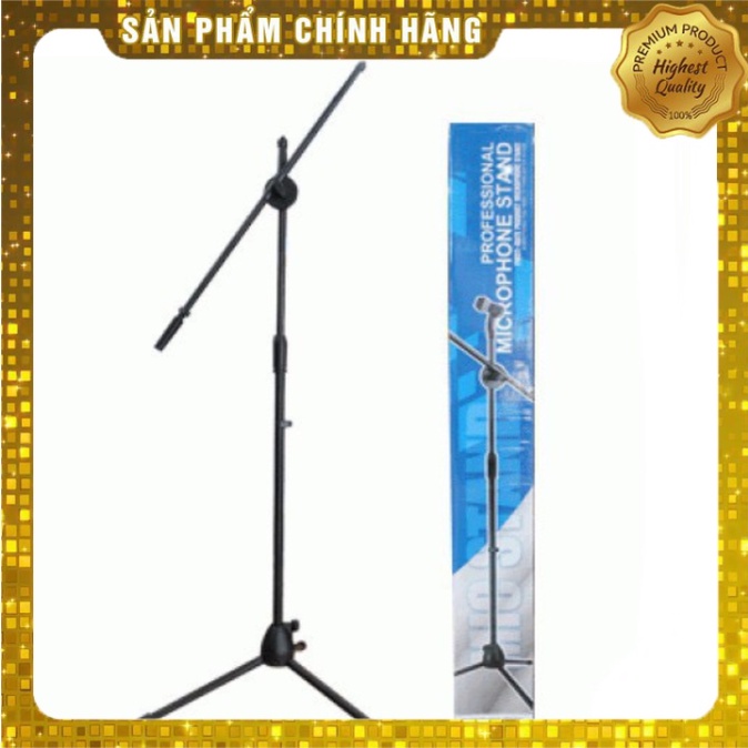 Chân đế đứng kẹp Micro boom mic stand-chân đế micro sân khấu