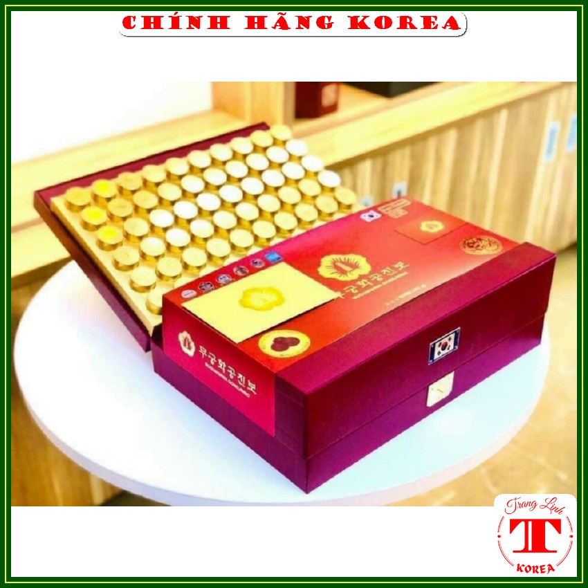 An cung ngưu hoàng hoàn chính phủ hàn quốc, hộp 60 viên - Vũ hoàng thanh tâm thượng hạng Mugunghwa - tranglinh