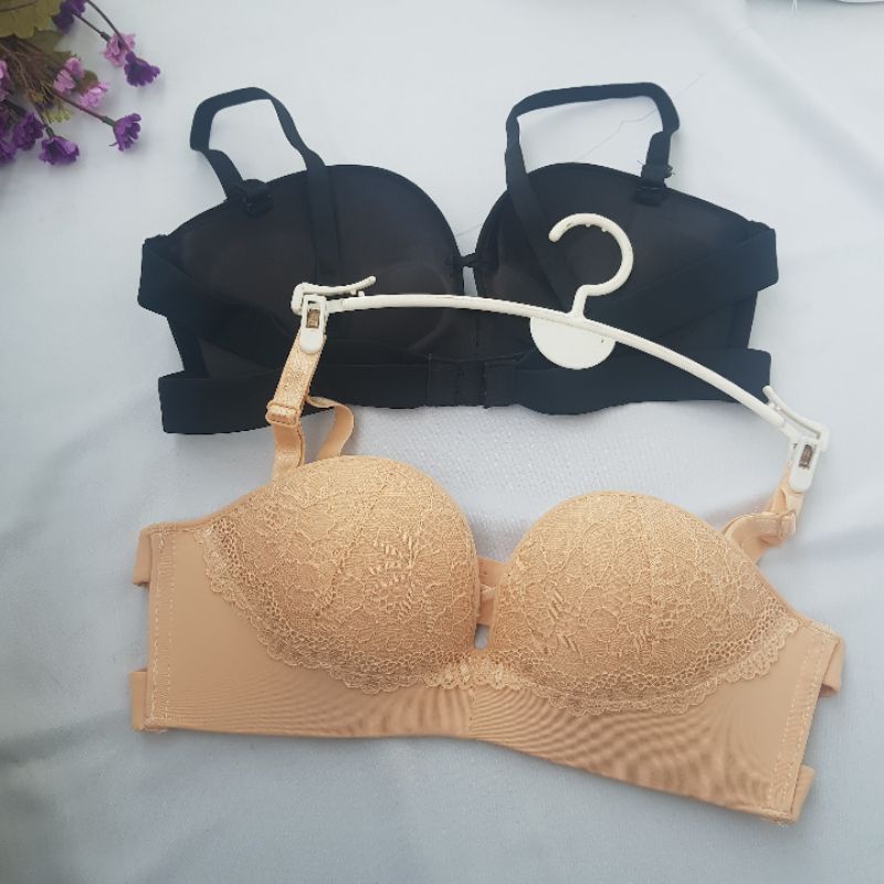 Áo cup ngực loại đệm vừa mặc được 2 kiểu có dây và không dây  3318