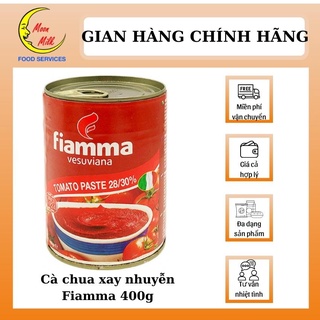Cà chua xay nhuyễn Fiamma 400g & Tomato Paste Fiamma 400g | MOONMILK_VN