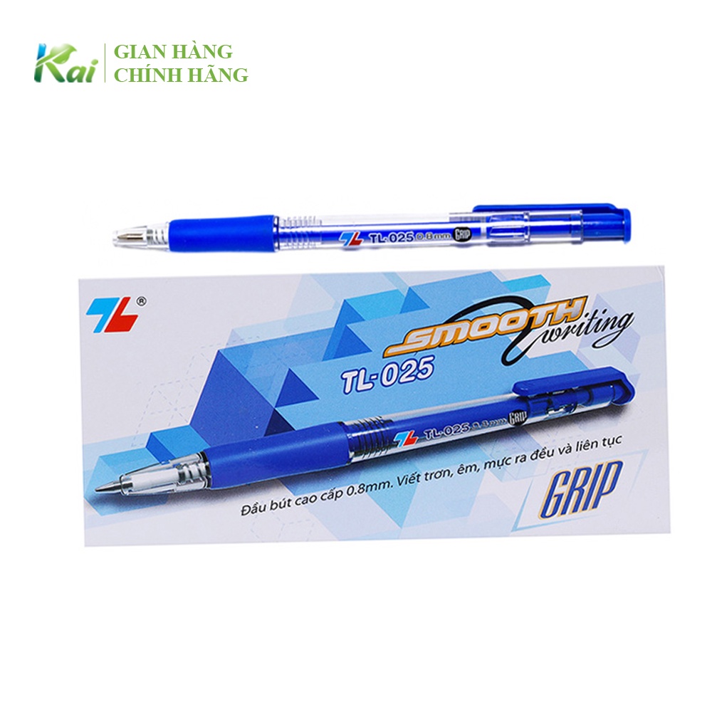 Bút Bi Thiên Long TL-025, đủ 3 màu, HÀNG CHÍNH HÃNG, GIÁ SỈ, GIAO NHANH