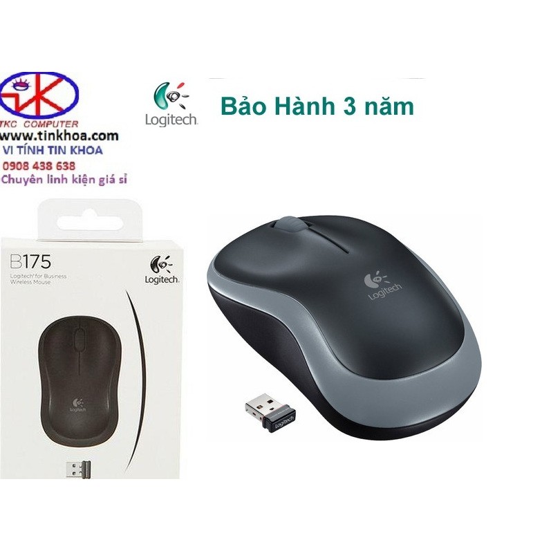 CHUỘT LOGITECH B175 KHÔNG DÂY PHÂN PHỐI