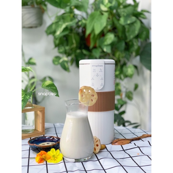 Máy làm sữa hạt mini Snapbee nấu sữa hạt,xay sinh tố ,nấu cháo,dễ vệ sinh