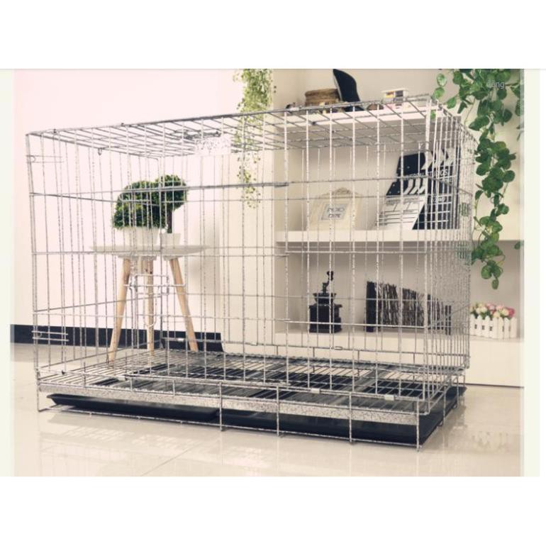 [ TẶNG VÒNG CỔ CÚN] Chuồng 1 Mét Dành Cho Chó Lớn, Chuồng Thú Sơn Tĩnh Điện