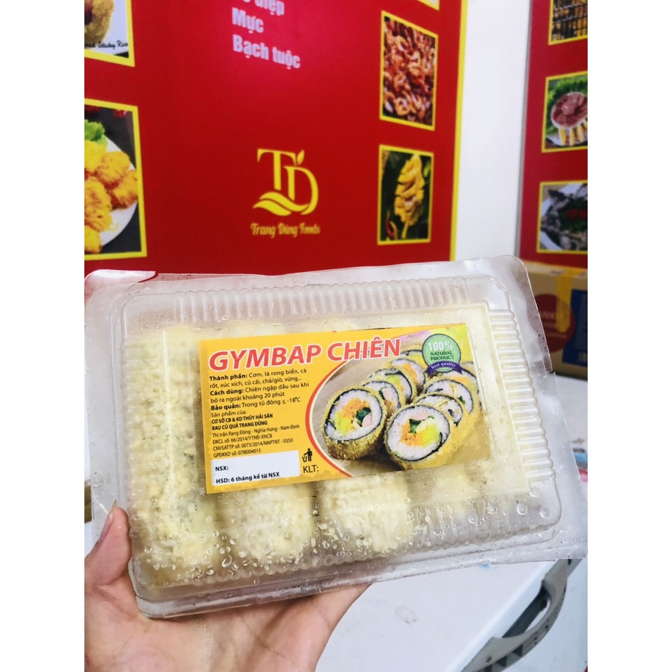 Kimbap (kimbab) chiên (chỉ giao nội thành HN) (cơm cuộn hàn quốc)