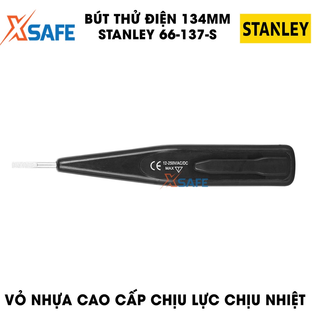 Bút thử điện điện tử STANLEY 66-137-S 134mm Bút thử điện Stanley màn hình điện tử hiển thị nhanh, chính xác - chính hãng