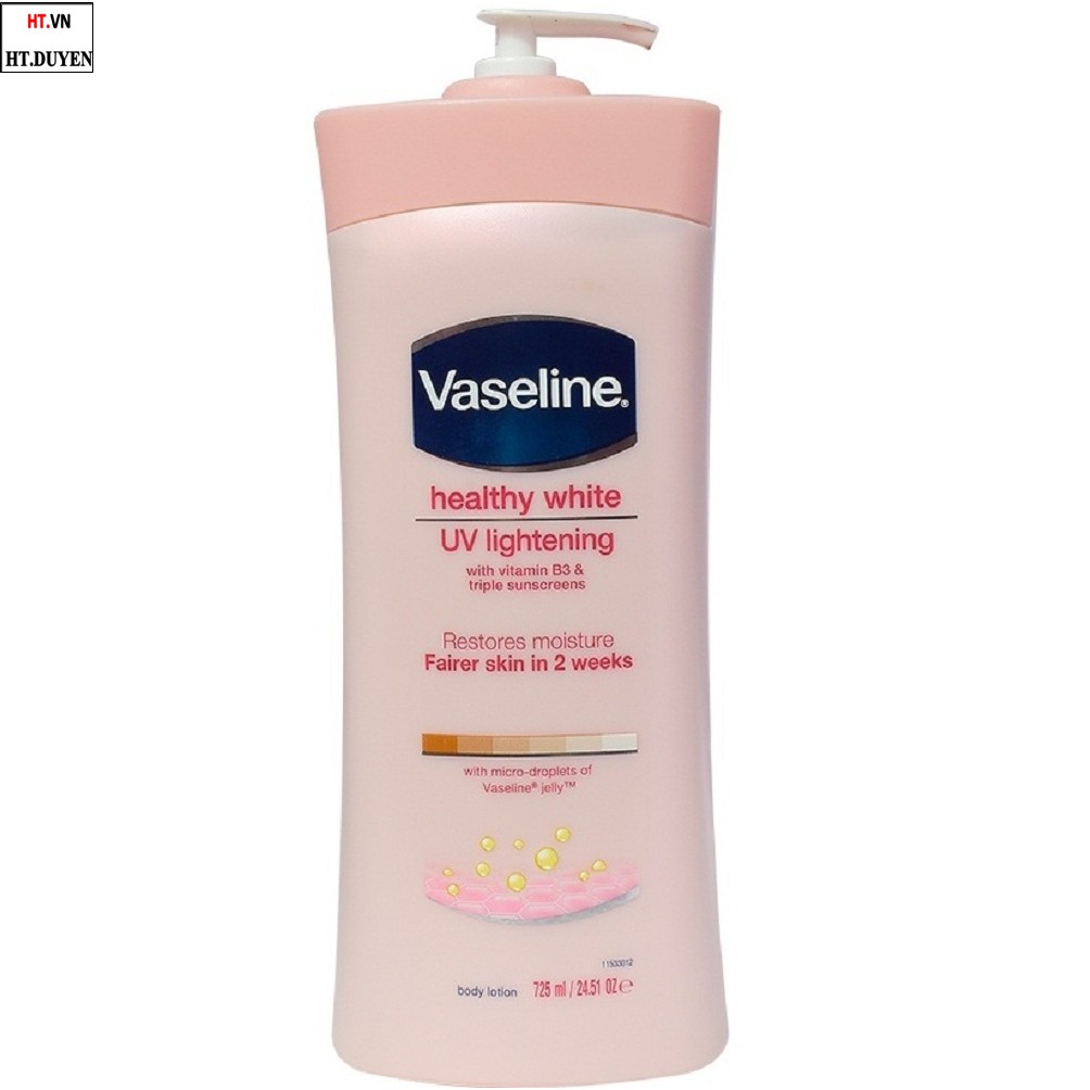 Sữa Dưỡng Thể Vaseline 725ml - Màu Hồng 100% chính hãng